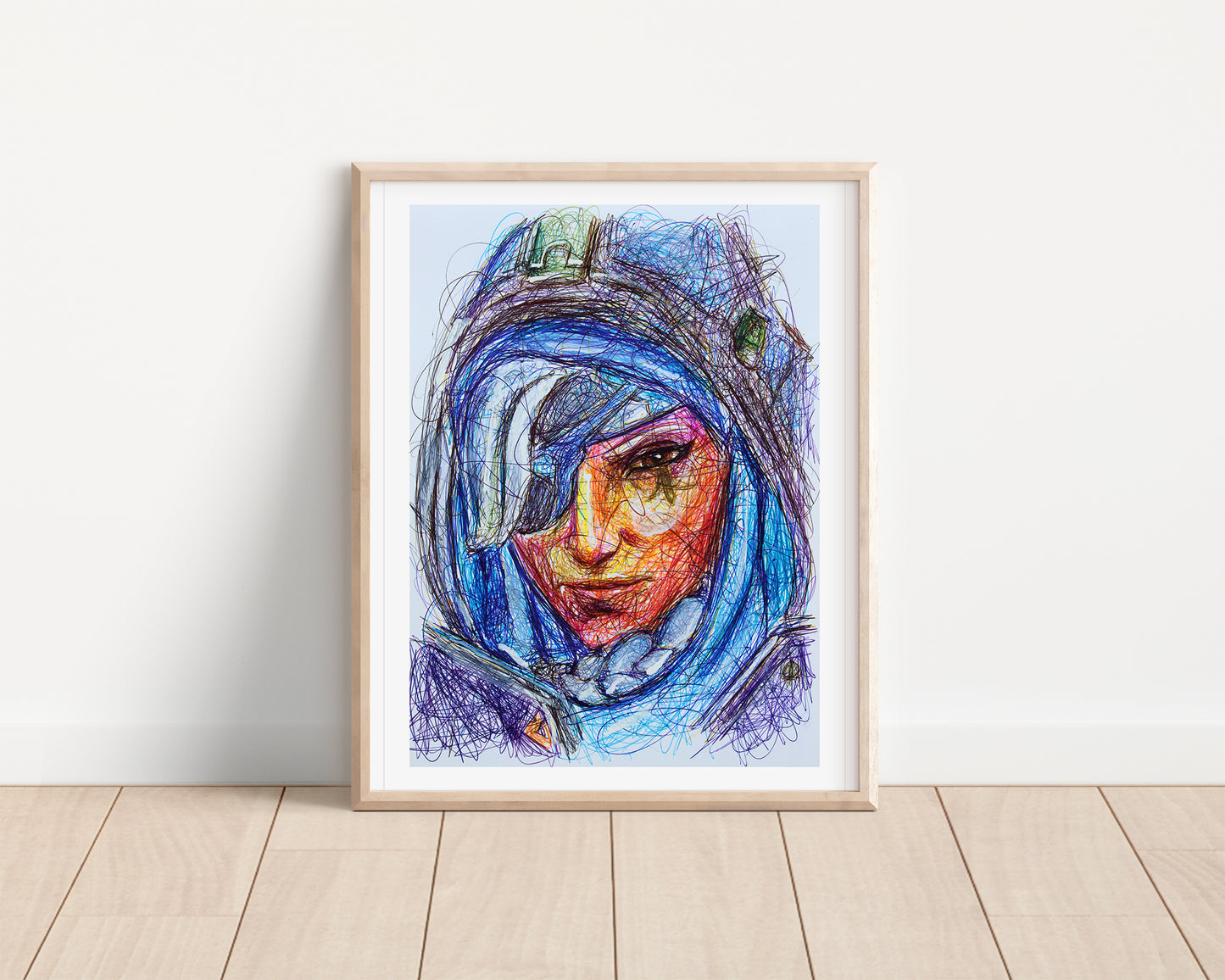 Ana Ballpoint Pen Print