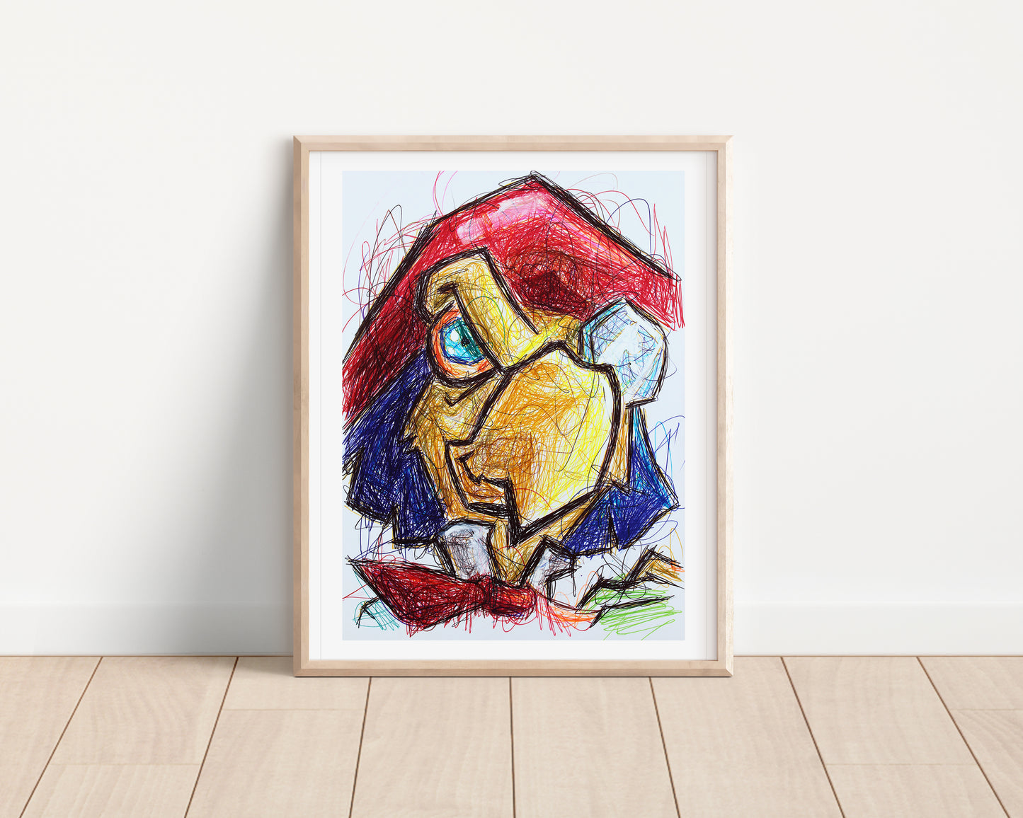 Arpeggio Ballpoint Pen Art Print