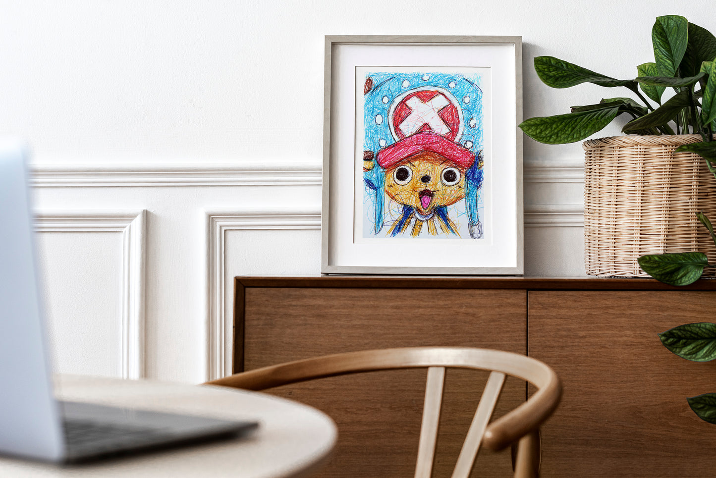 Chopper Ballpoint Pen Art Print