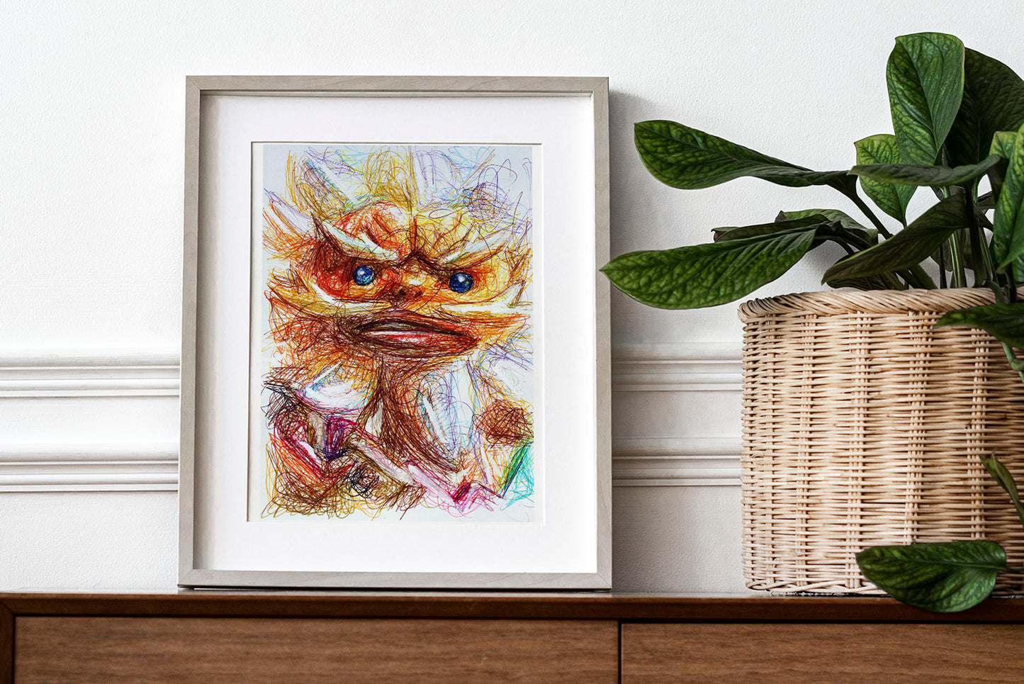 Daruk Ballpoint Pen Print
