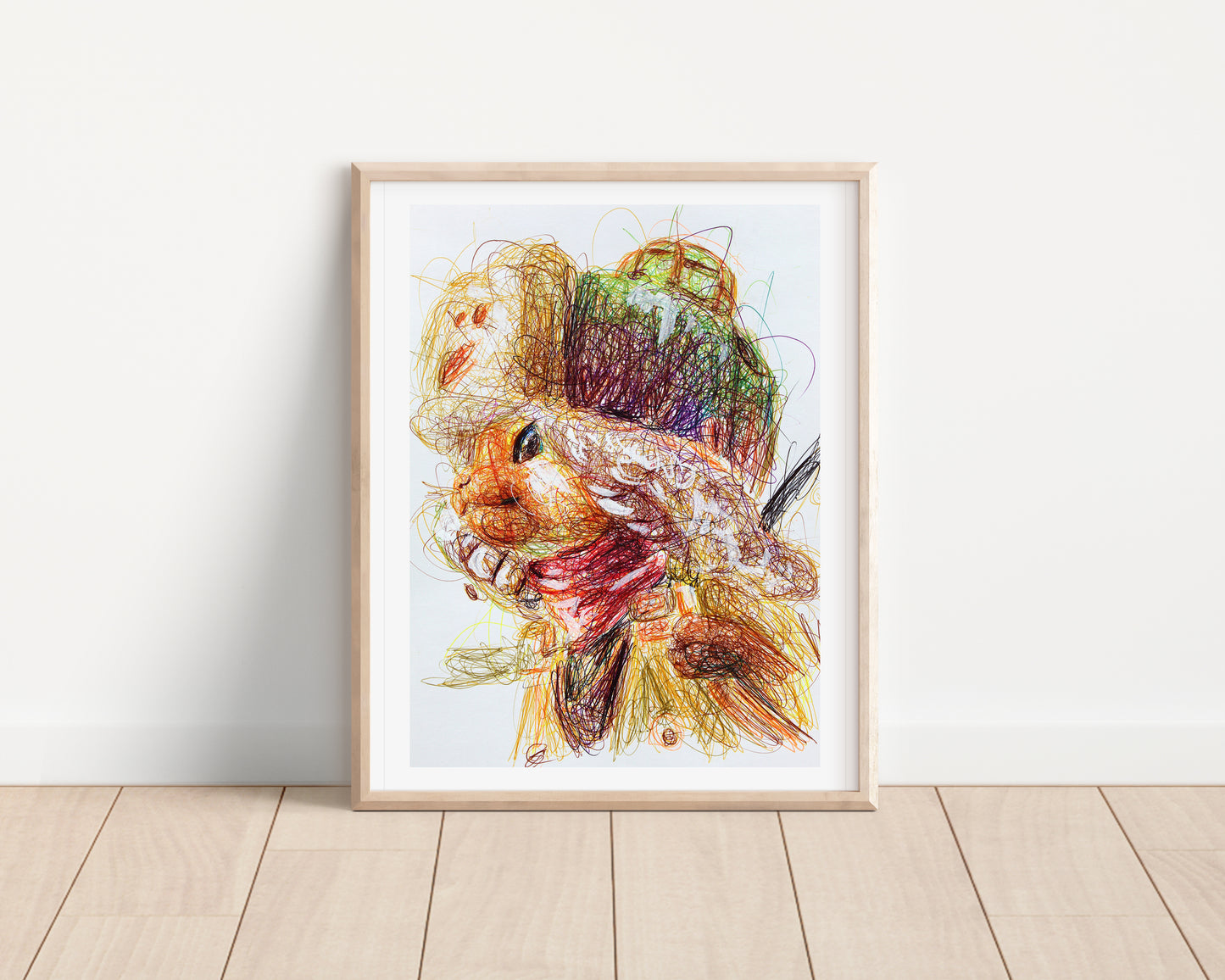 Felynes Ballpoint Pen Print