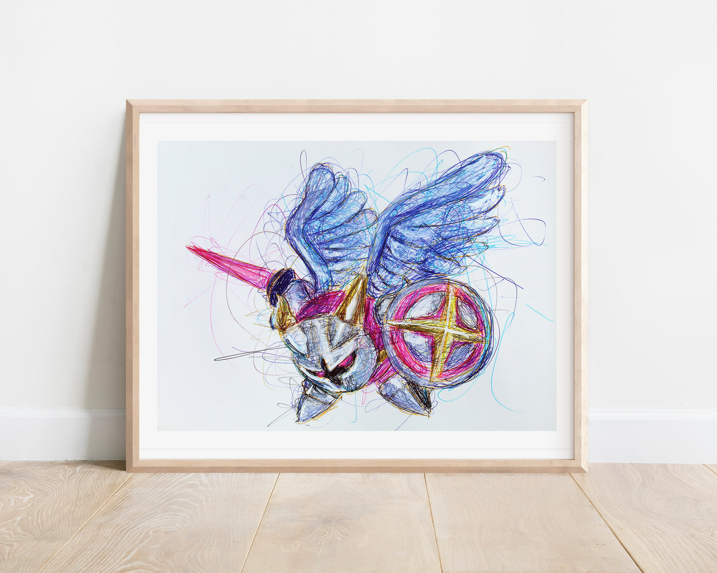 Galacta Knight Ballpoint Pen Print