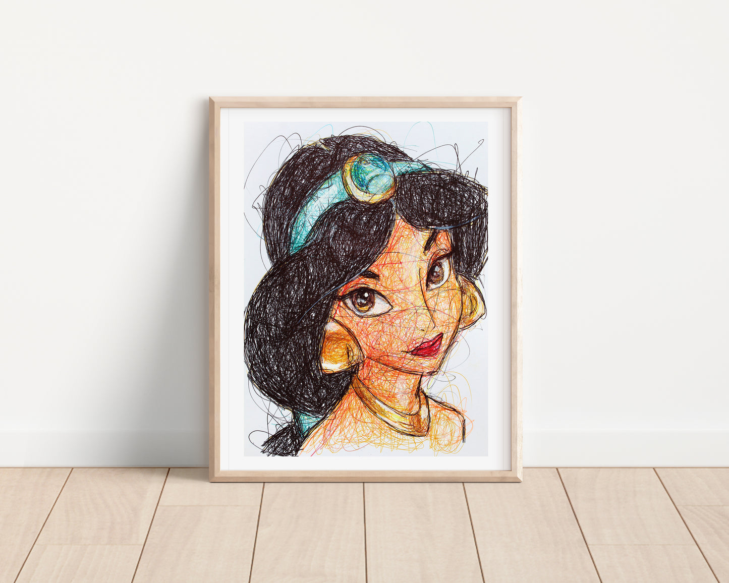 Jasmine Ballpoint Pen Print