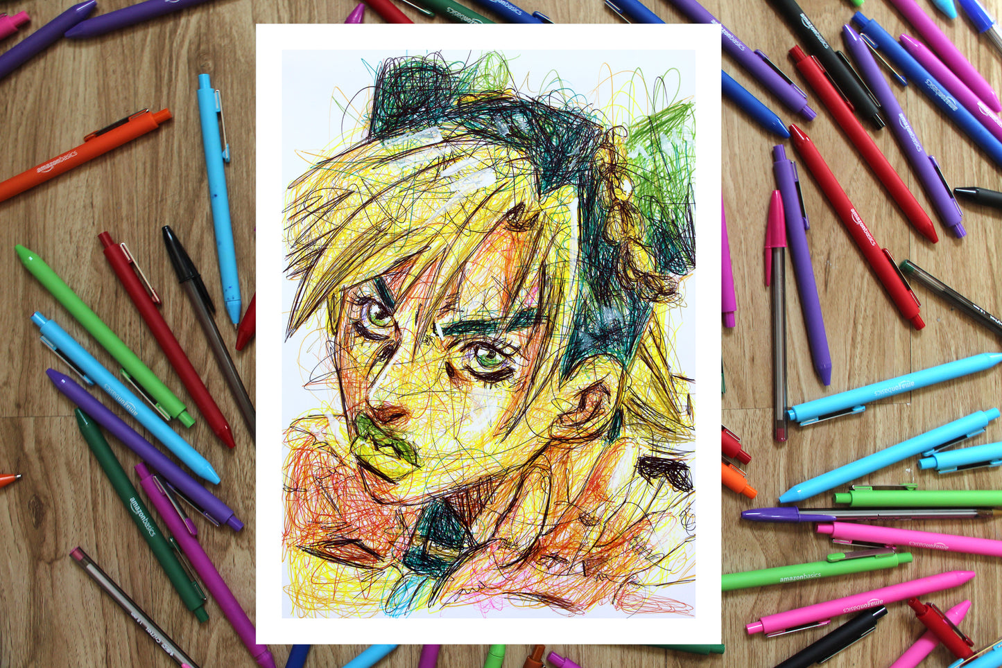 Jolyne Ballpoint Pen Print