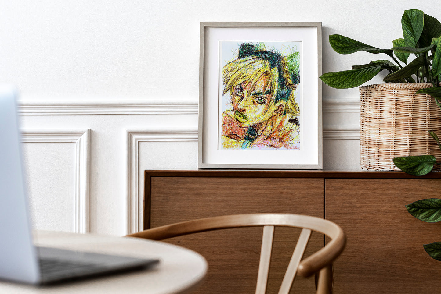 Jolyne Ballpoint Pen Print