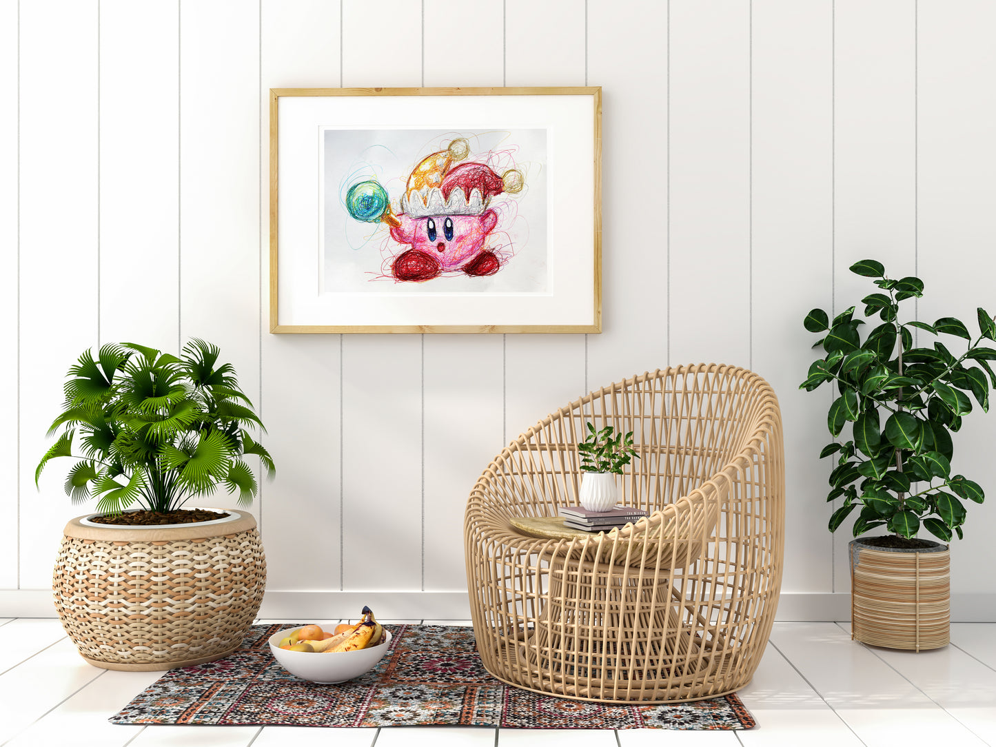 Beam Kirby Ballpoint Pen Print