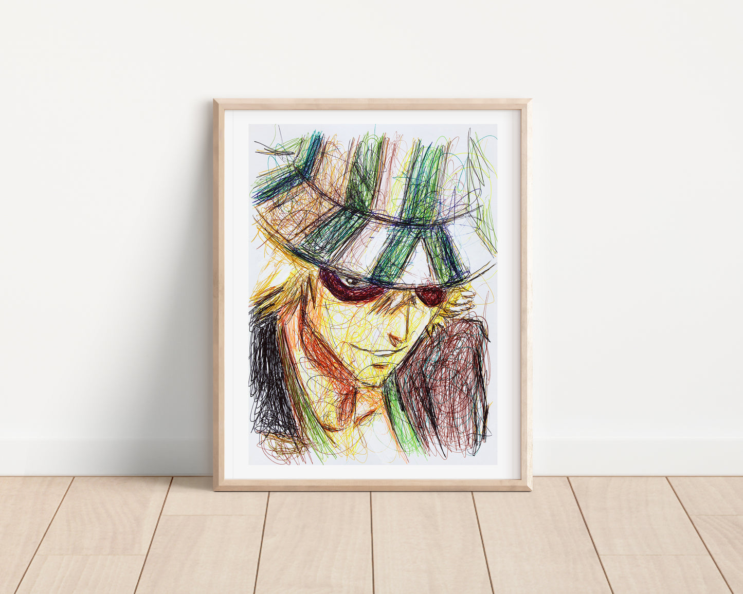 Kisuke Urahara Ballpoint Pen Print