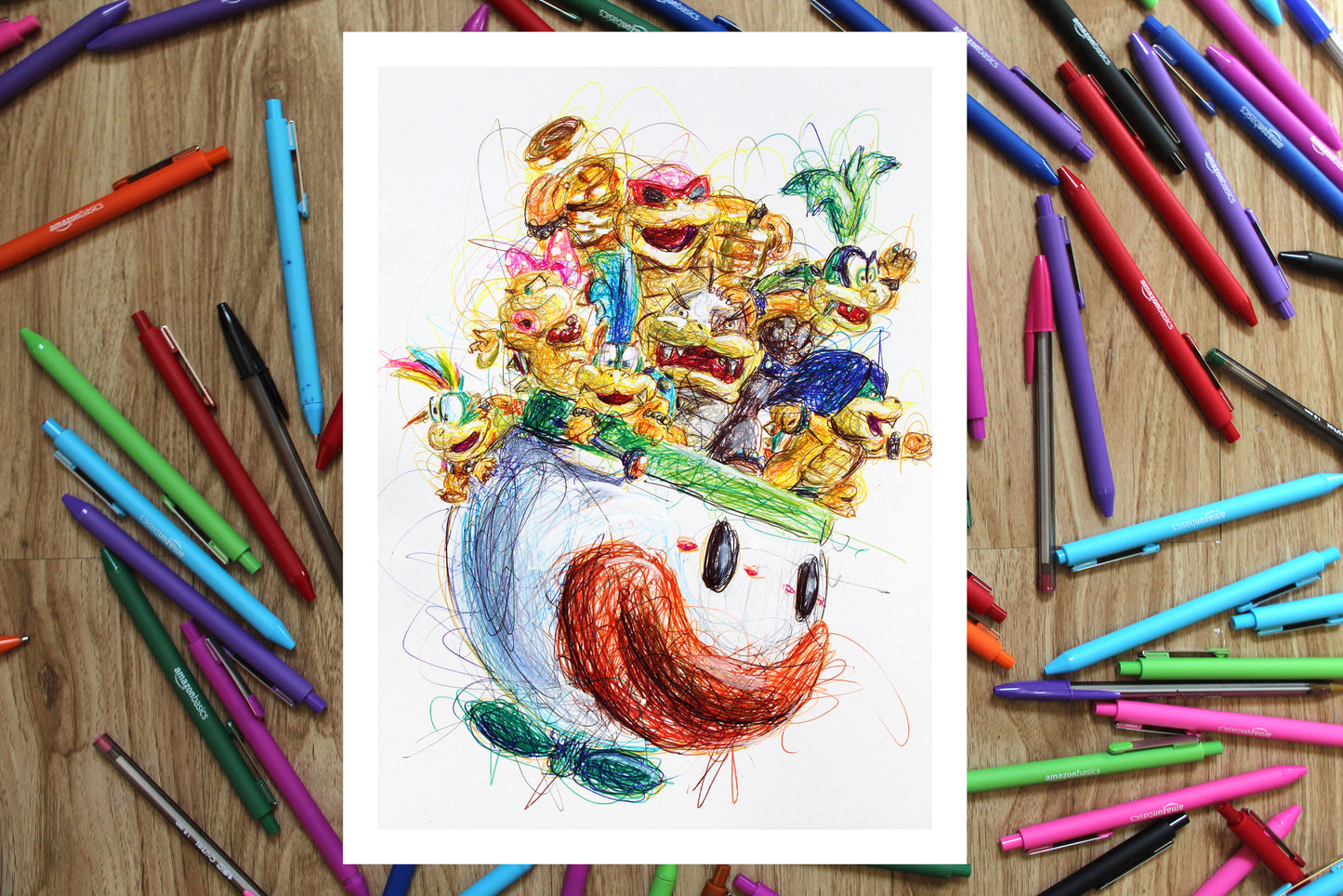 Koopa Kids Ballpoint Pen Print