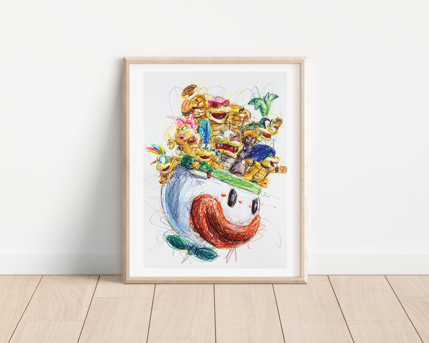 Koopa Kids Ballpoint Pen Print