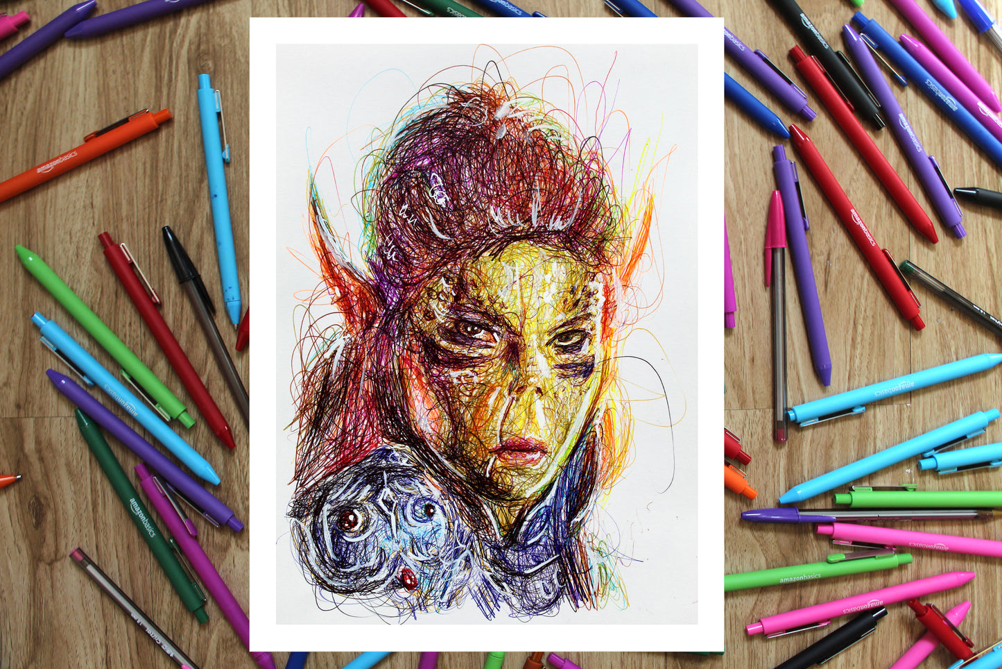 Laezel Ballpoint Pen Print
