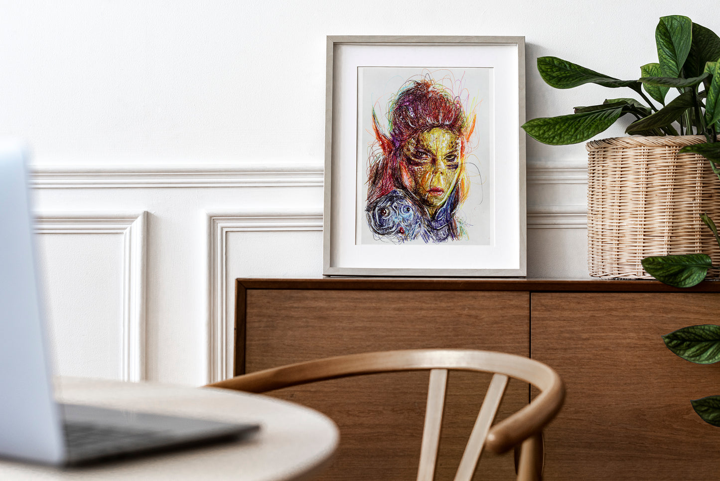 Laezel Ballpoint Pen Print