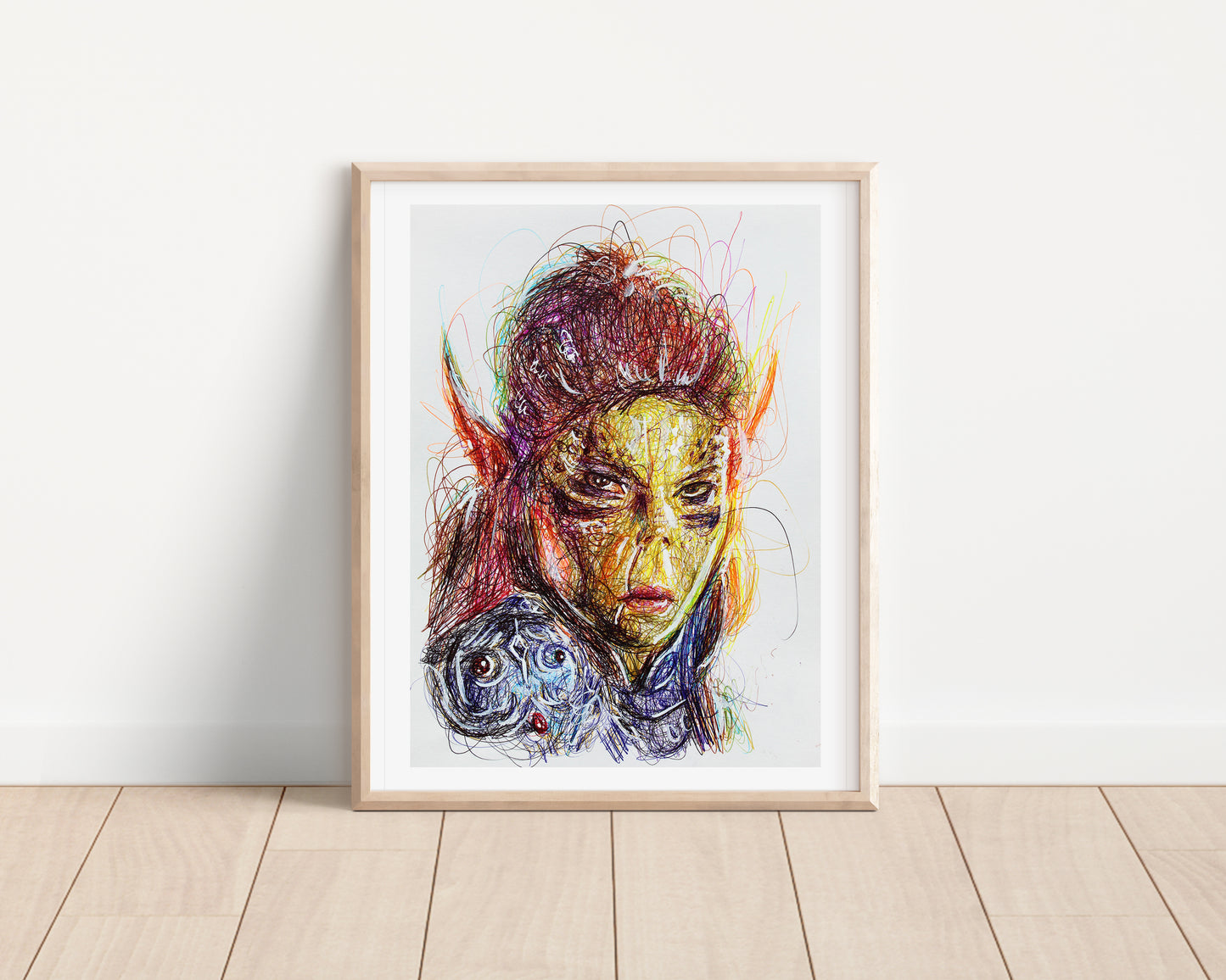 Laezel Ballpoint Pen Print