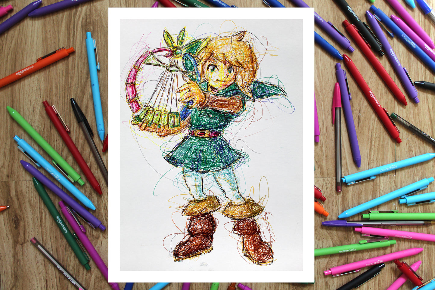 Link Oracle Of Ages Ballpoint Pen Print