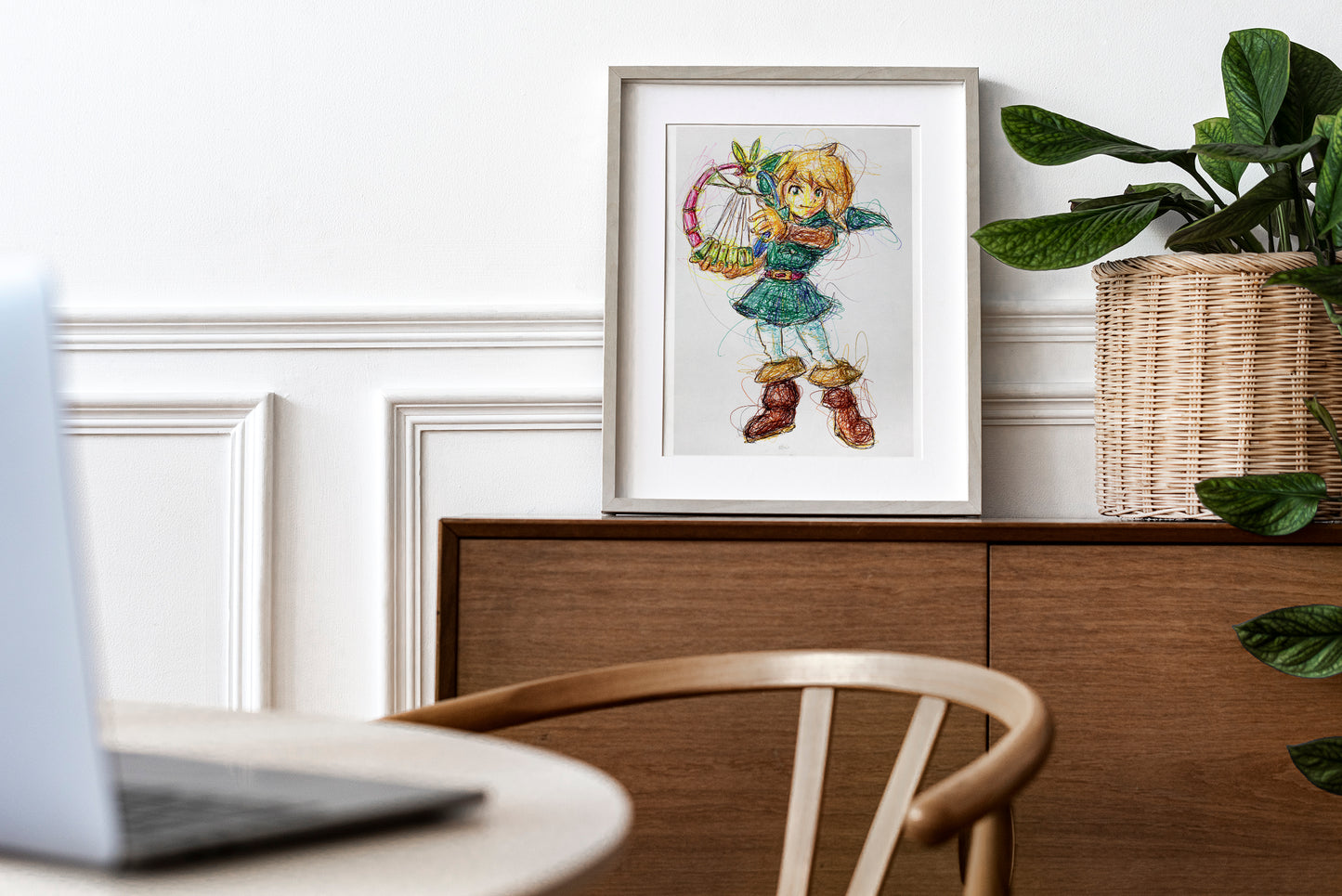 Link Oracle Of Ages Ballpoint Pen Print