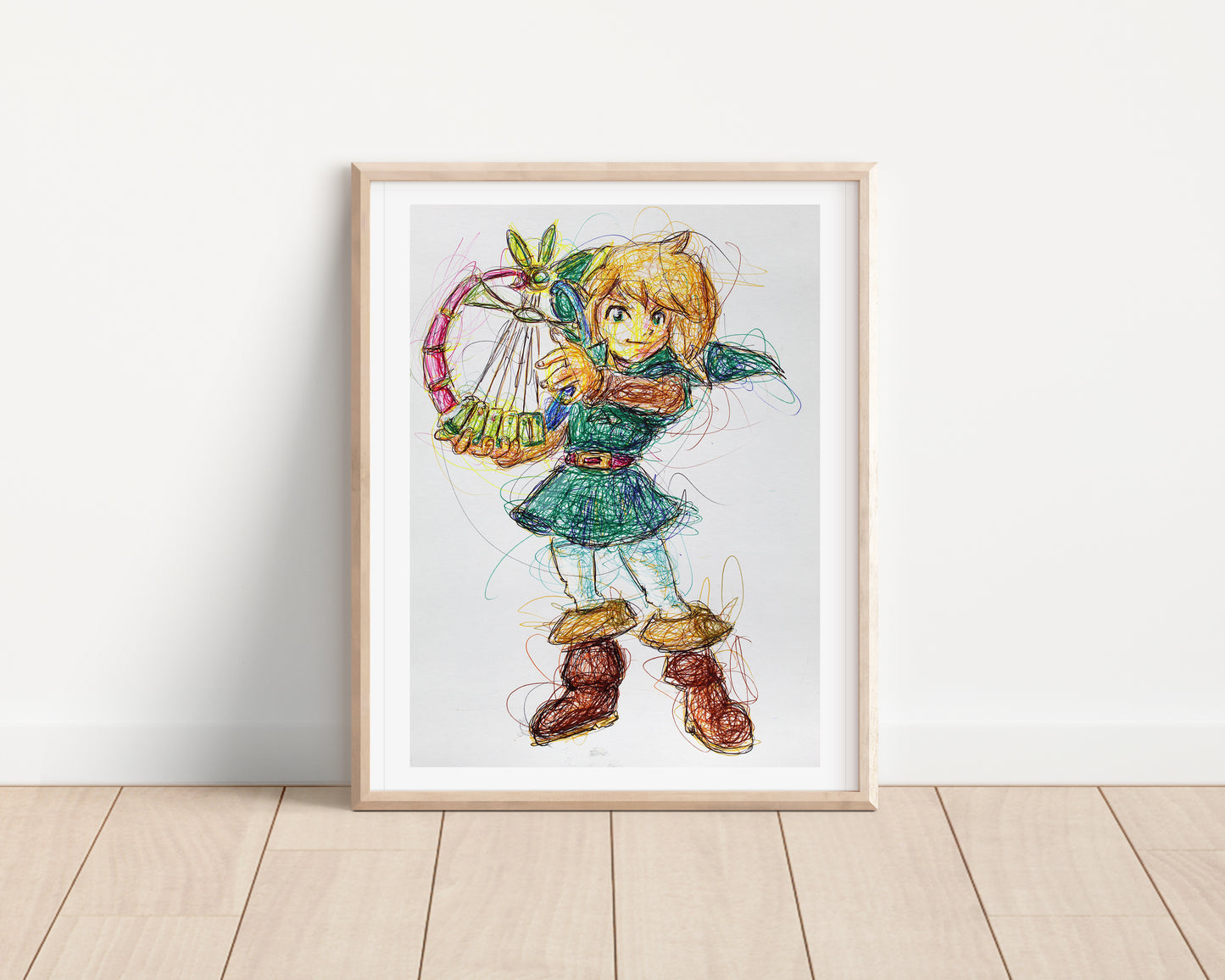 Link Oracle Of Ages Ballpoint Pen Print