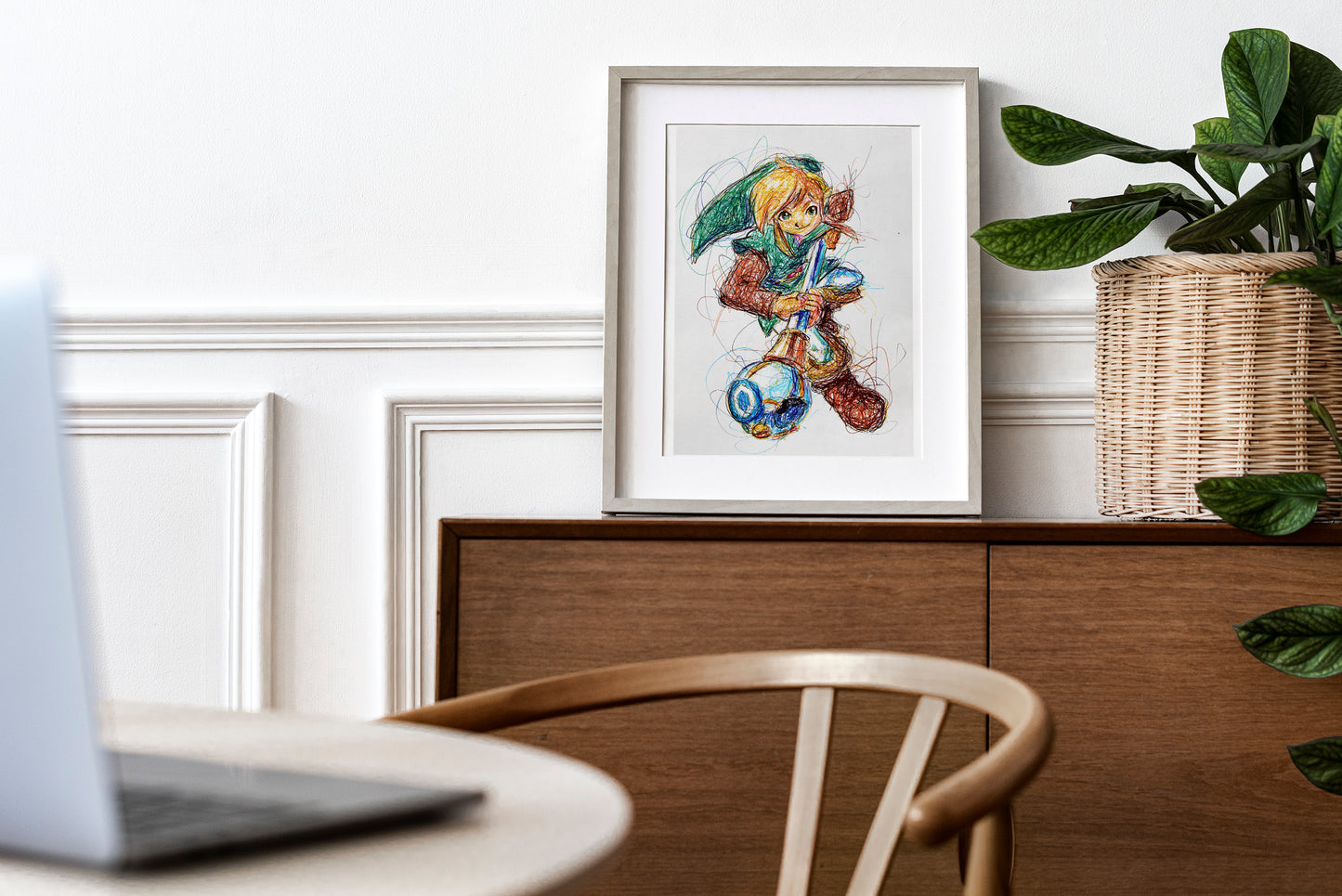 Link Oracle of Seasons Ballpoint Pen Print