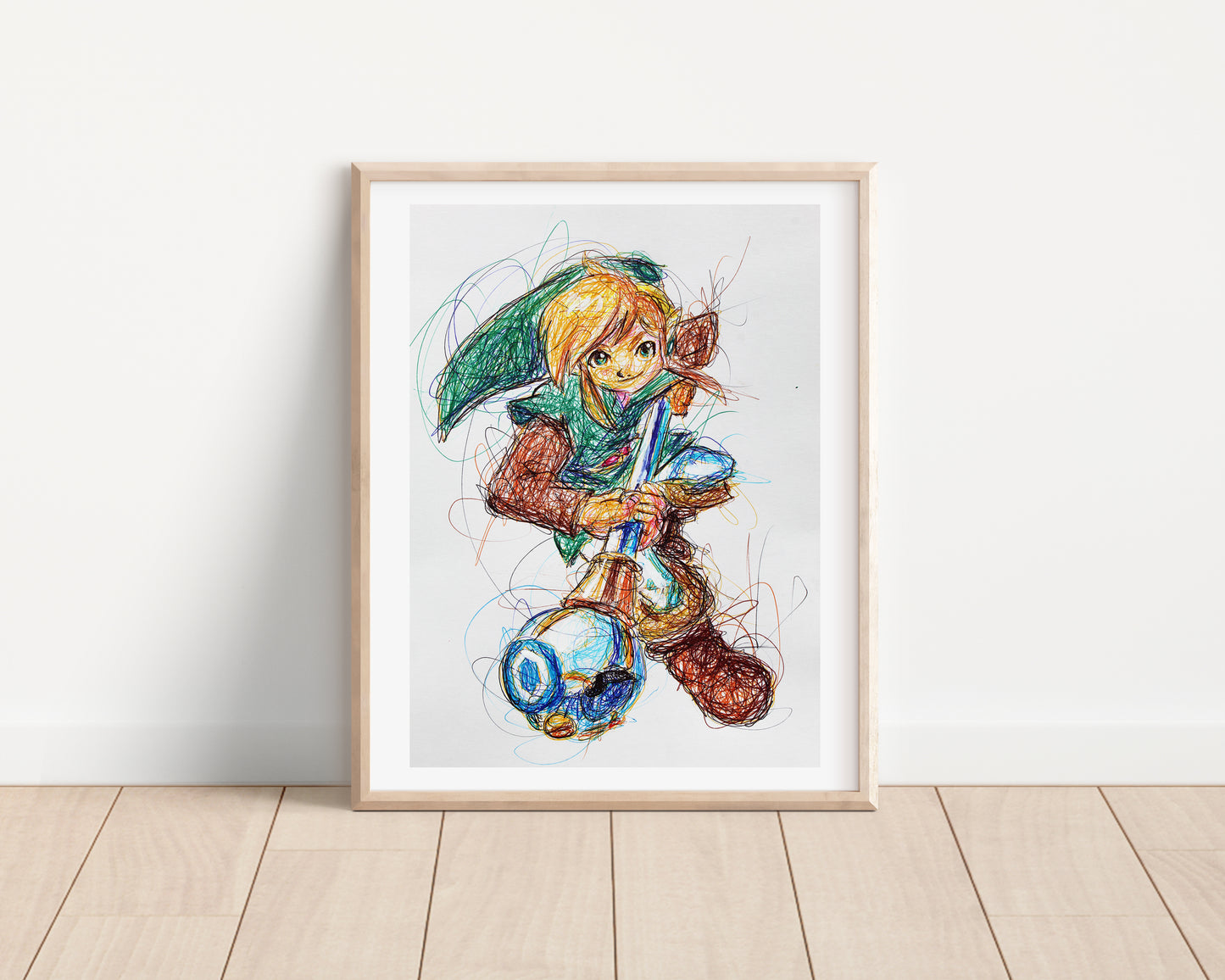 Link Oracle of Seasons Ballpoint Pen Print