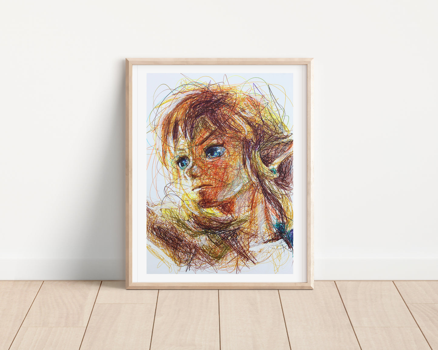 Link Tears of the Kingdom Ballpoint Pen Print