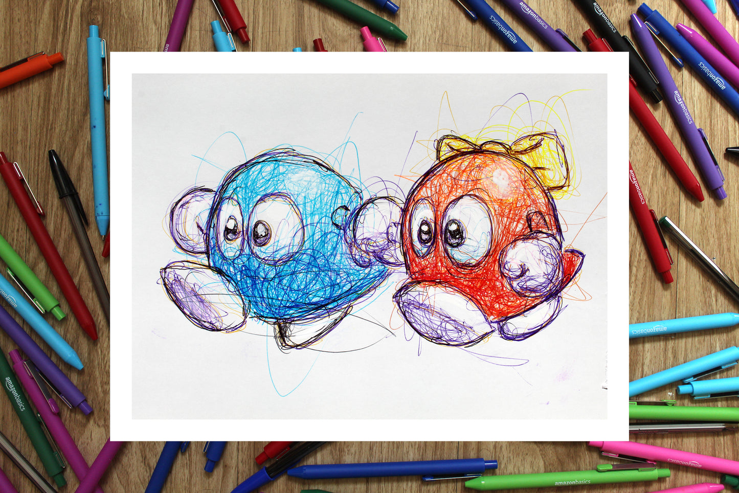 Lololo Lalala Ballpoint Pen Print