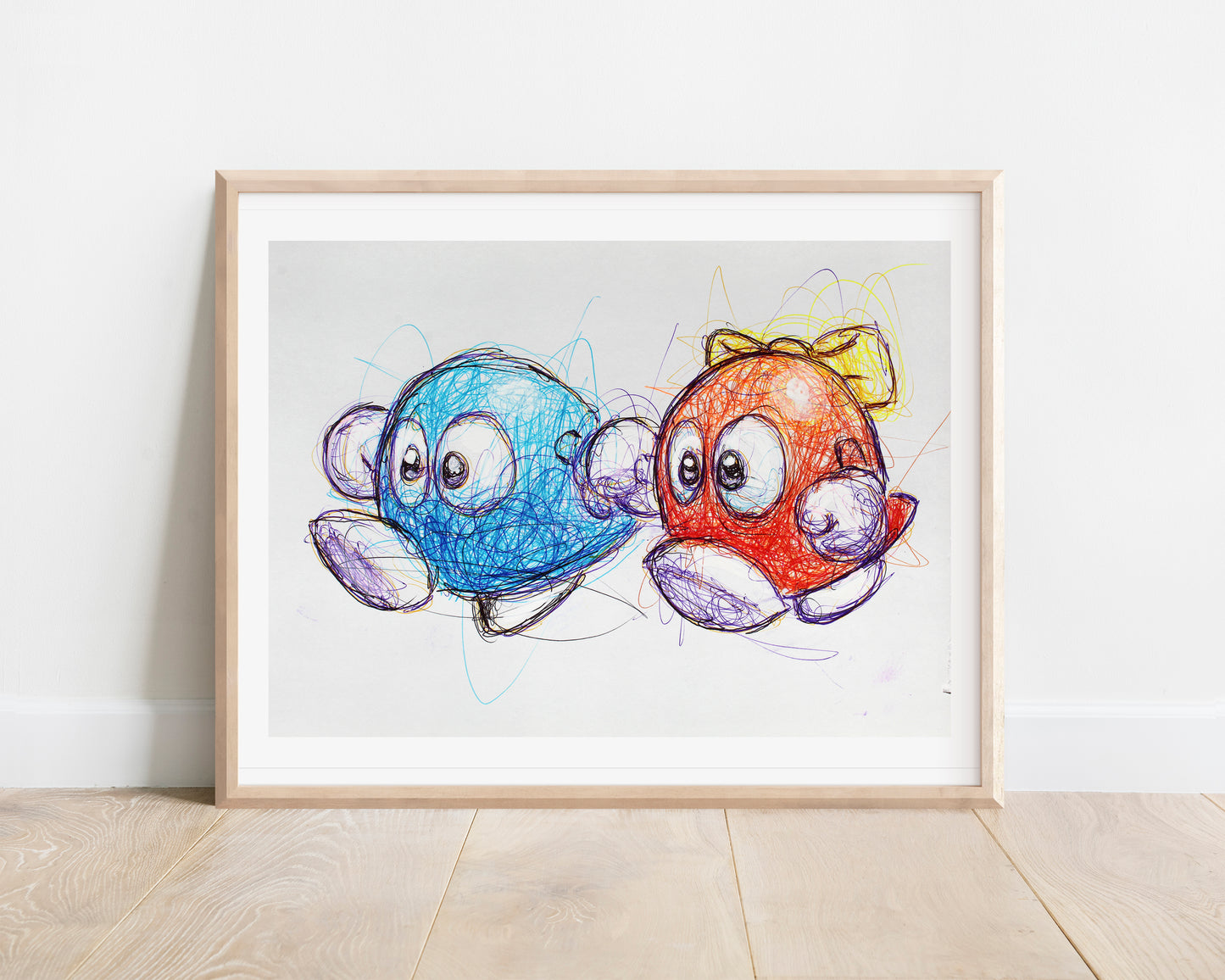 Lololo Lalala Ballpoint Pen Print