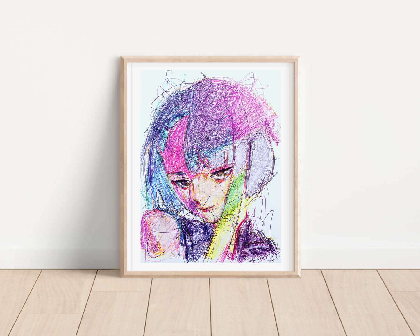 Lucyna Kushinada Ballpoint Pen Art Print