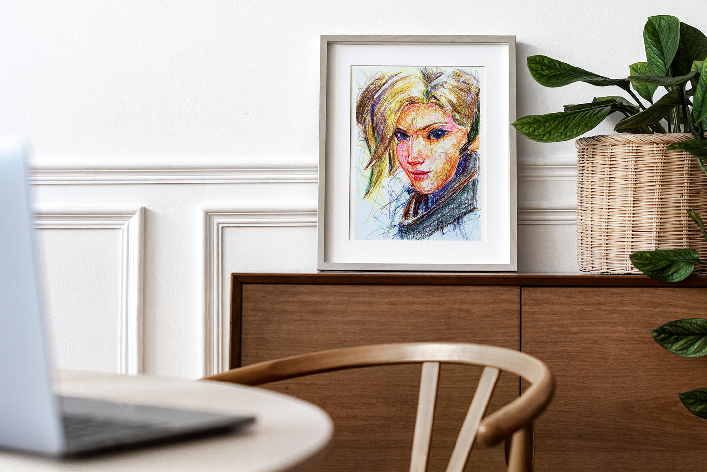 Mercy Ballpoint Pen Print