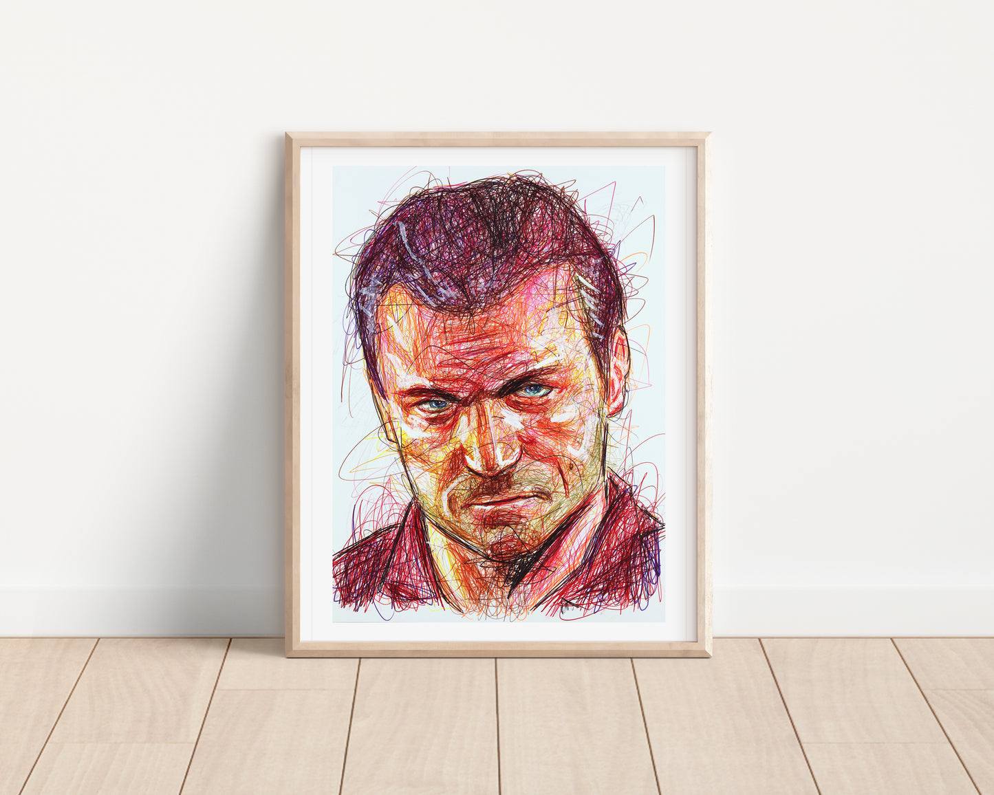 Michael Ballpoint Pen Print