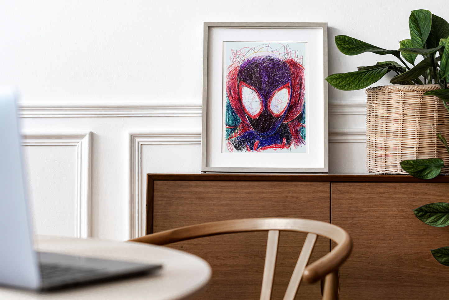 Miles Moralas Ballpoint Pen Print