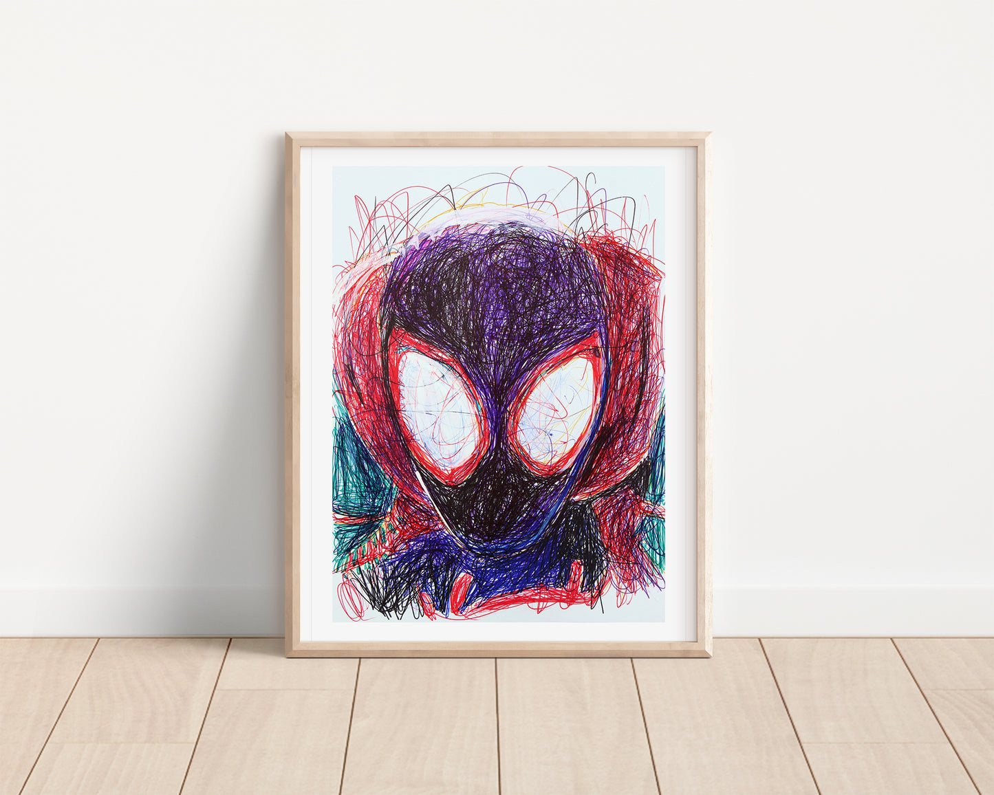 Miles Moralas Ballpoint Pen Print