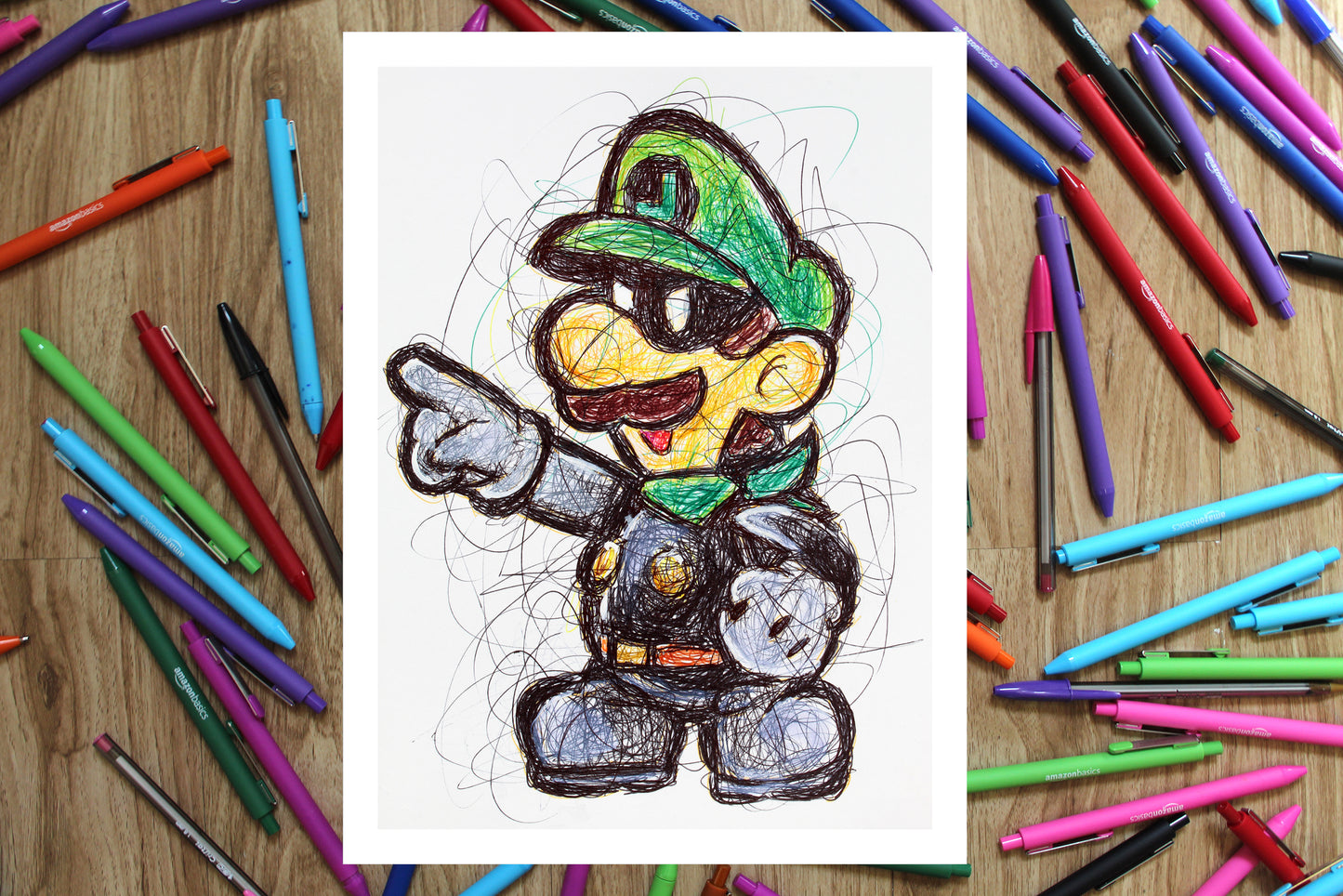 MR. L Ballpoint Pen Print