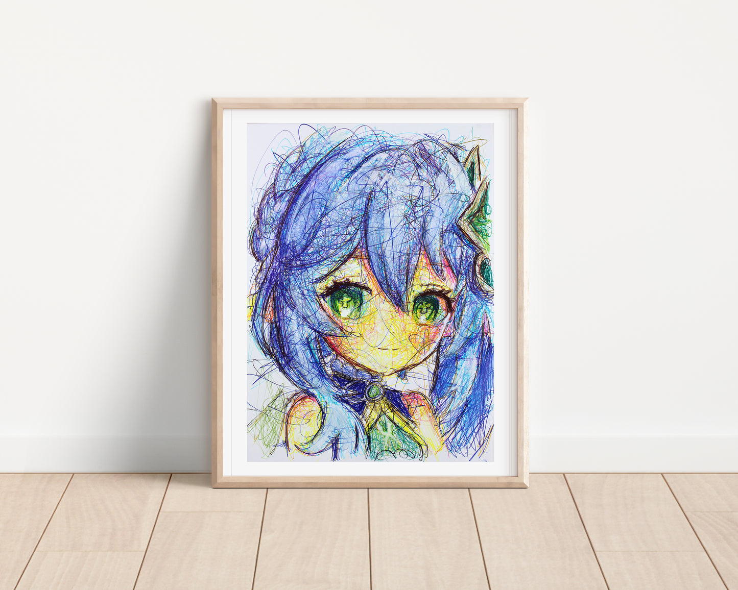 Nahida Ballpoint Pen Print