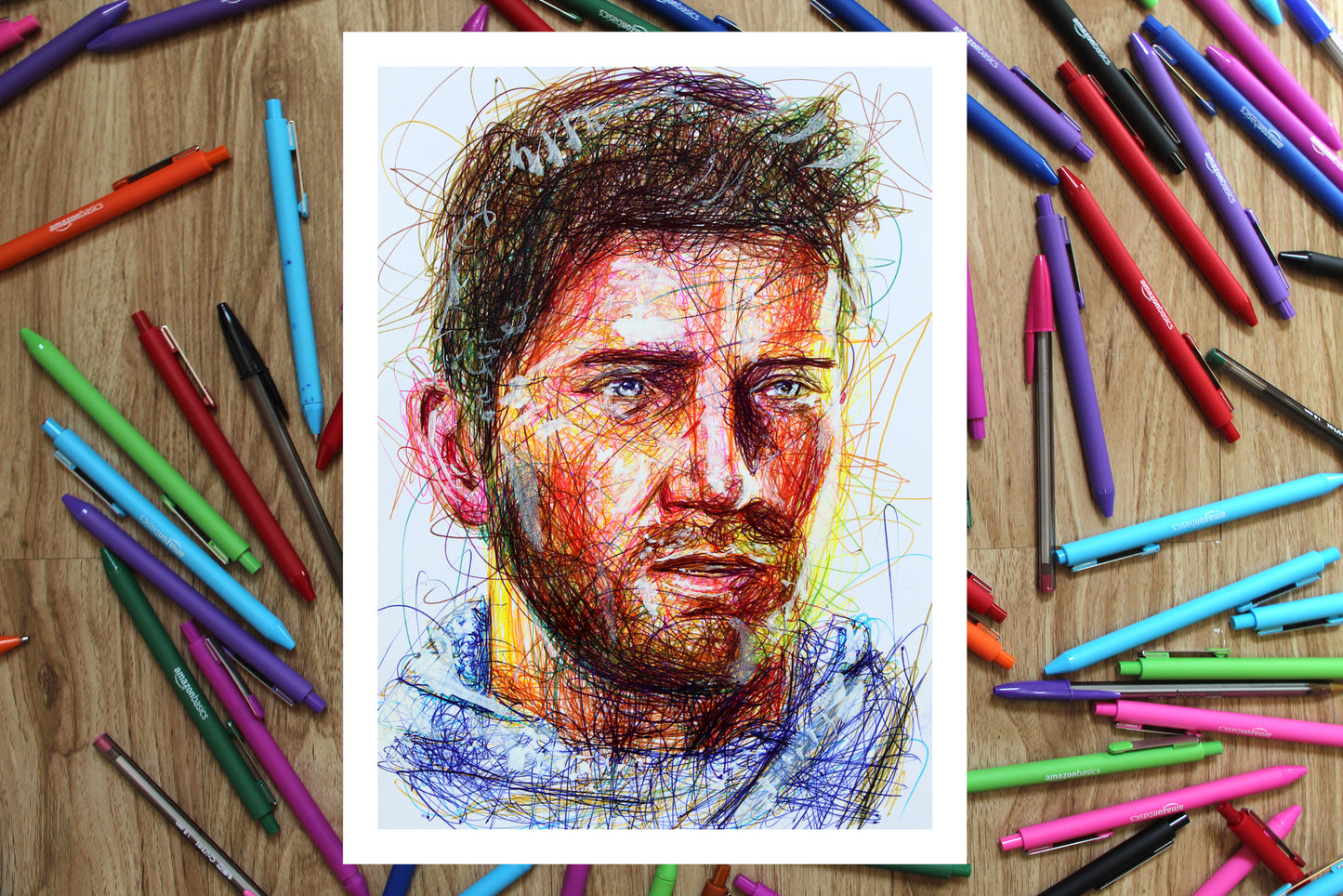 Nathan Drake Ballpoint Pen Print