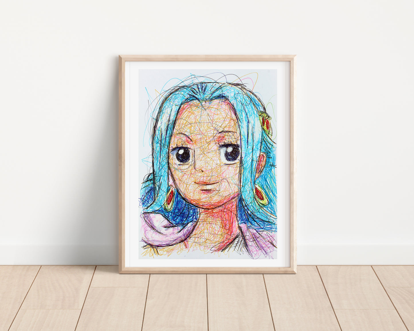 Nefertari Vivi Ballpoint Pen Print