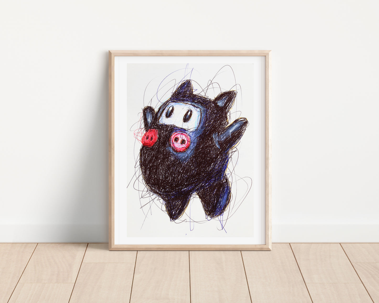 Niji Ballpoint Pen Print