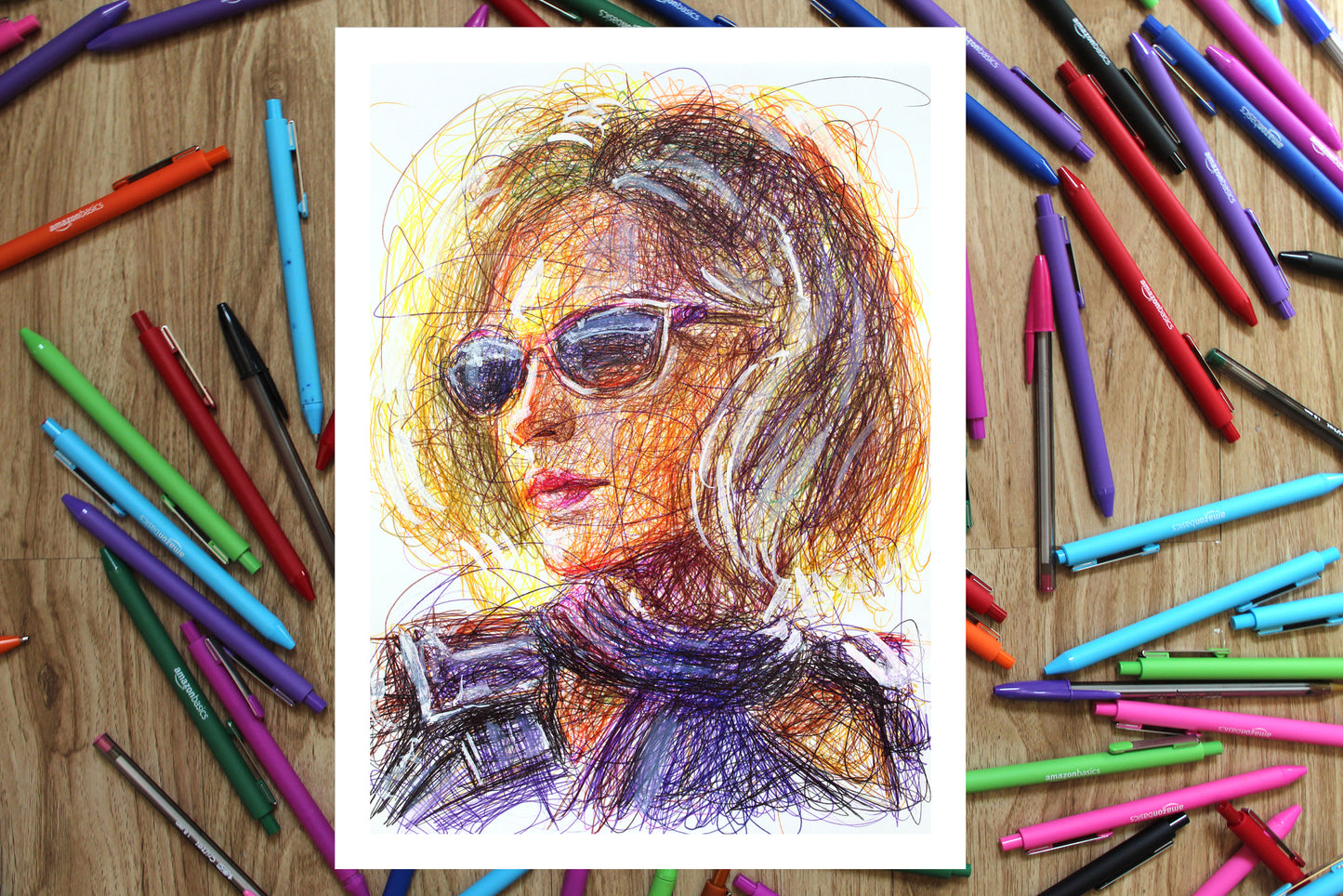 Nina Williams Ballpoint Pen Print