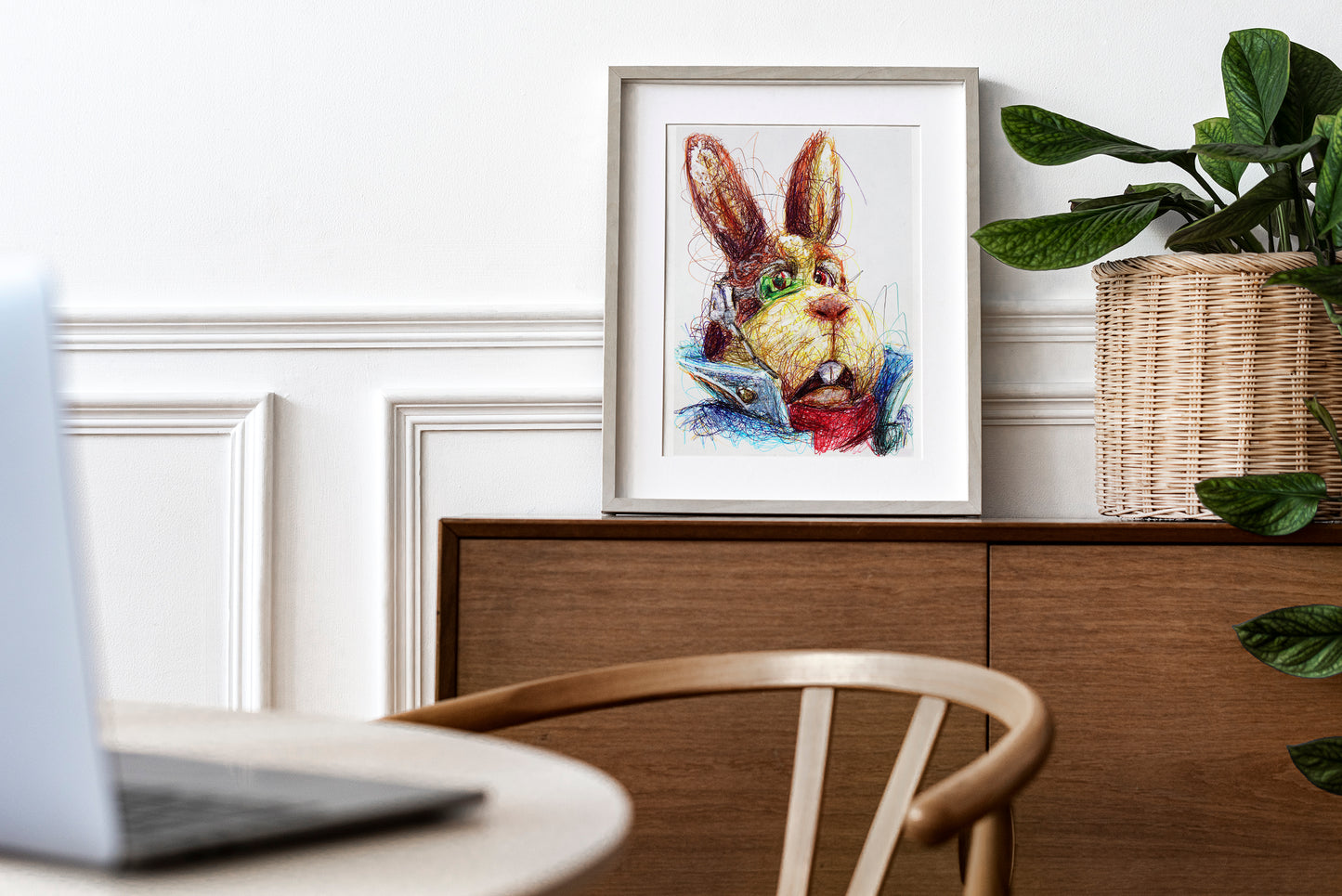 Peppy Hare Ballpoint Pen Print