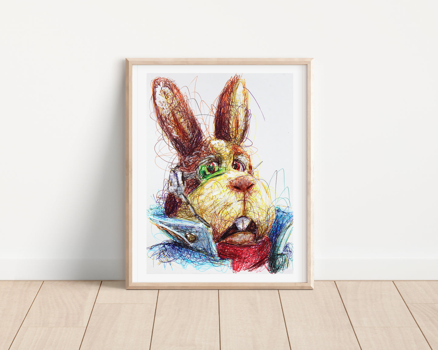 Peppy Hare Ballpoint Pen Print