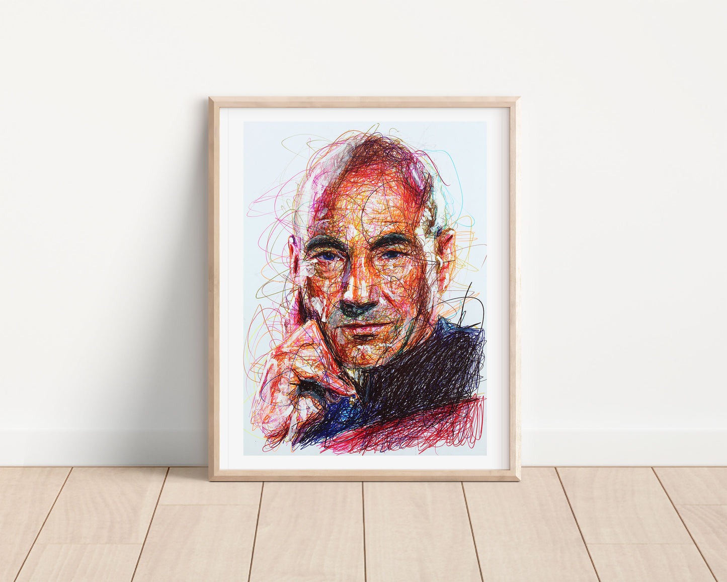 Jean-Luc Picard Ballpoint Pen Print