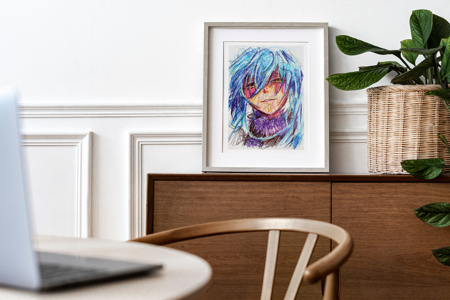 Rimuru Tempest Ballpoint Pen Print
