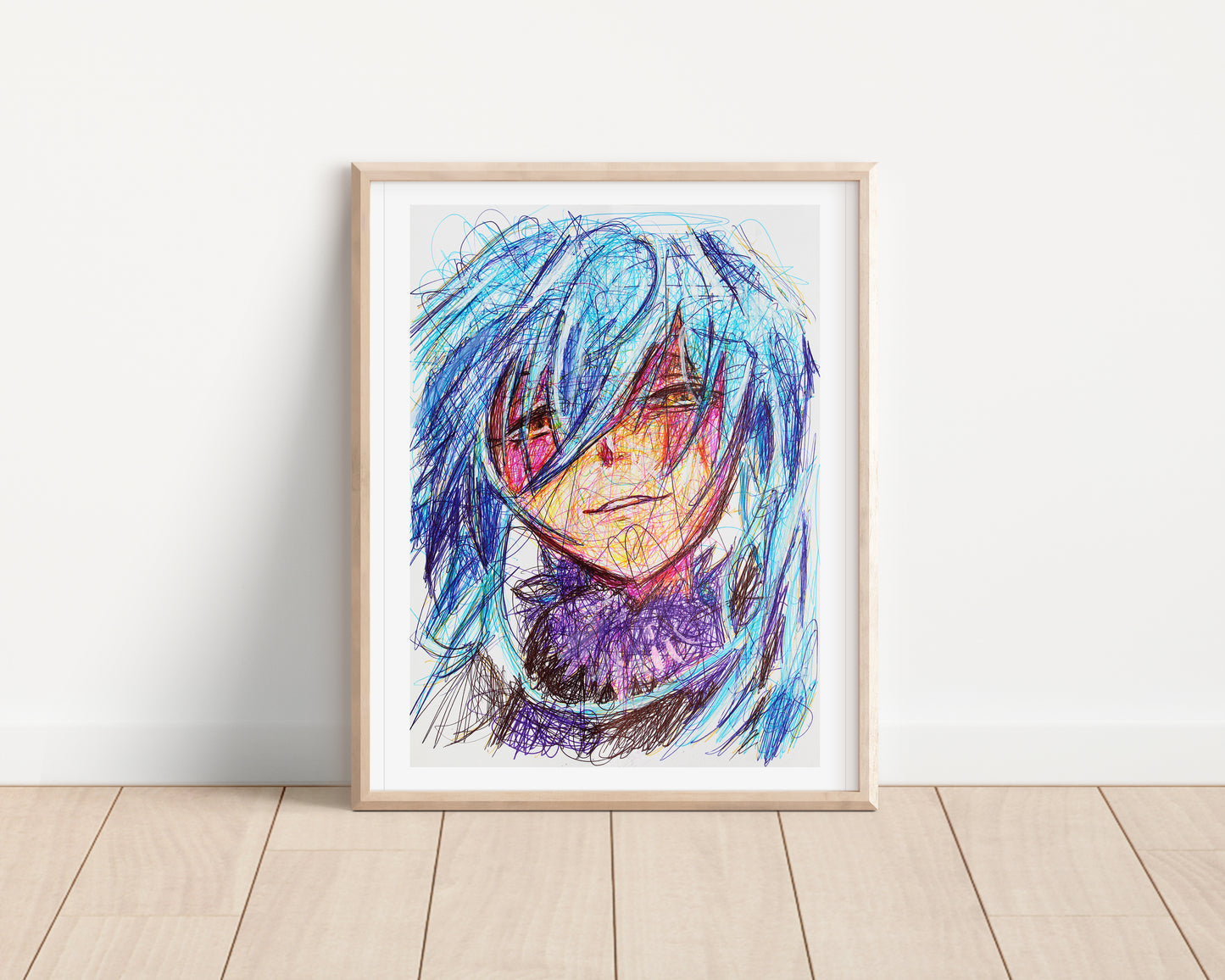 Rimuru Tempest Ballpoint Pen Print
