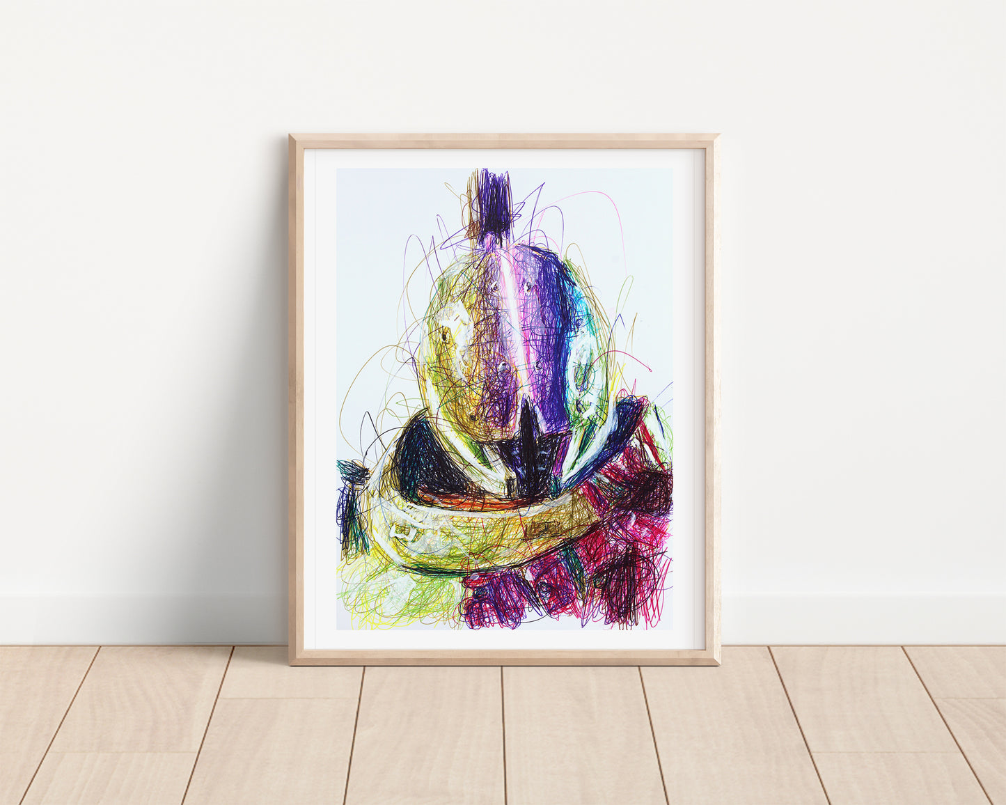 Saint-14 Ballpoint Pen Print