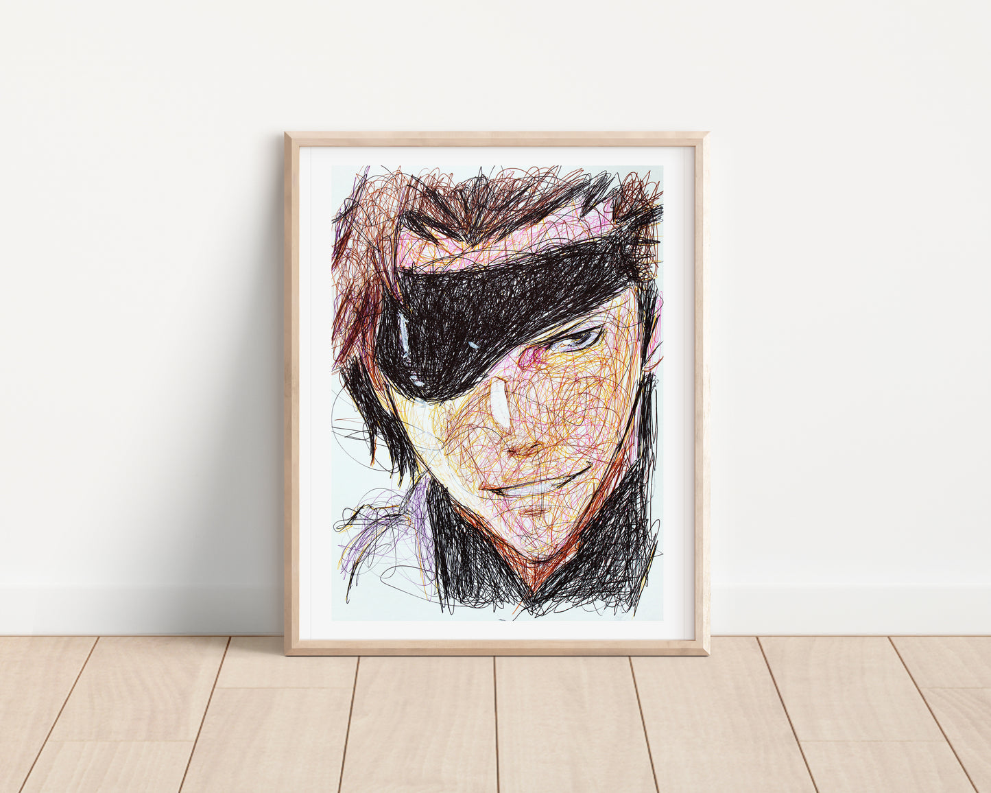 Sosuke Aizen Ballpoint Pen Print
