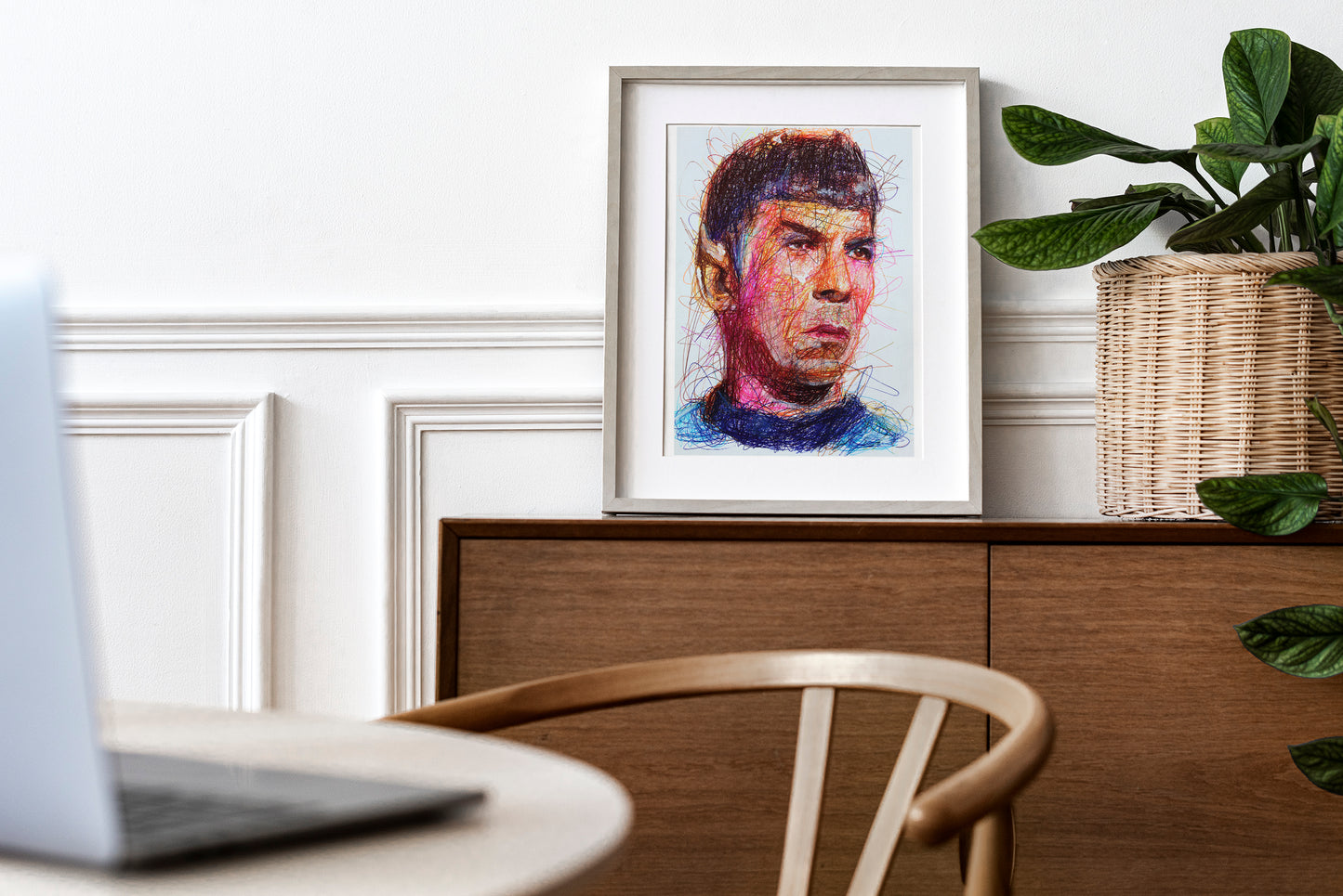 Spock Ballpoint Pen Print
