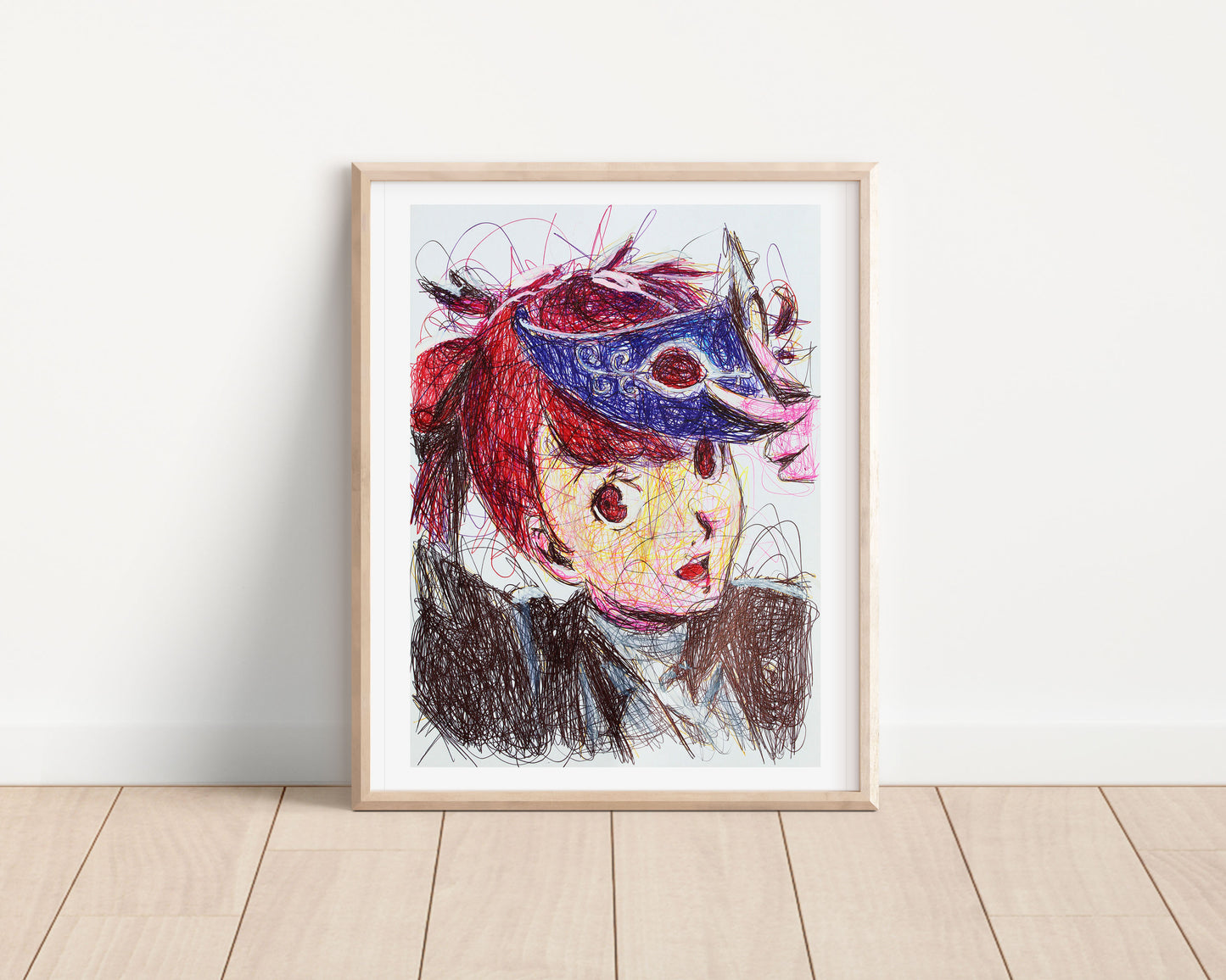 Sumire Yoshizawa Ballpoint Pen Print