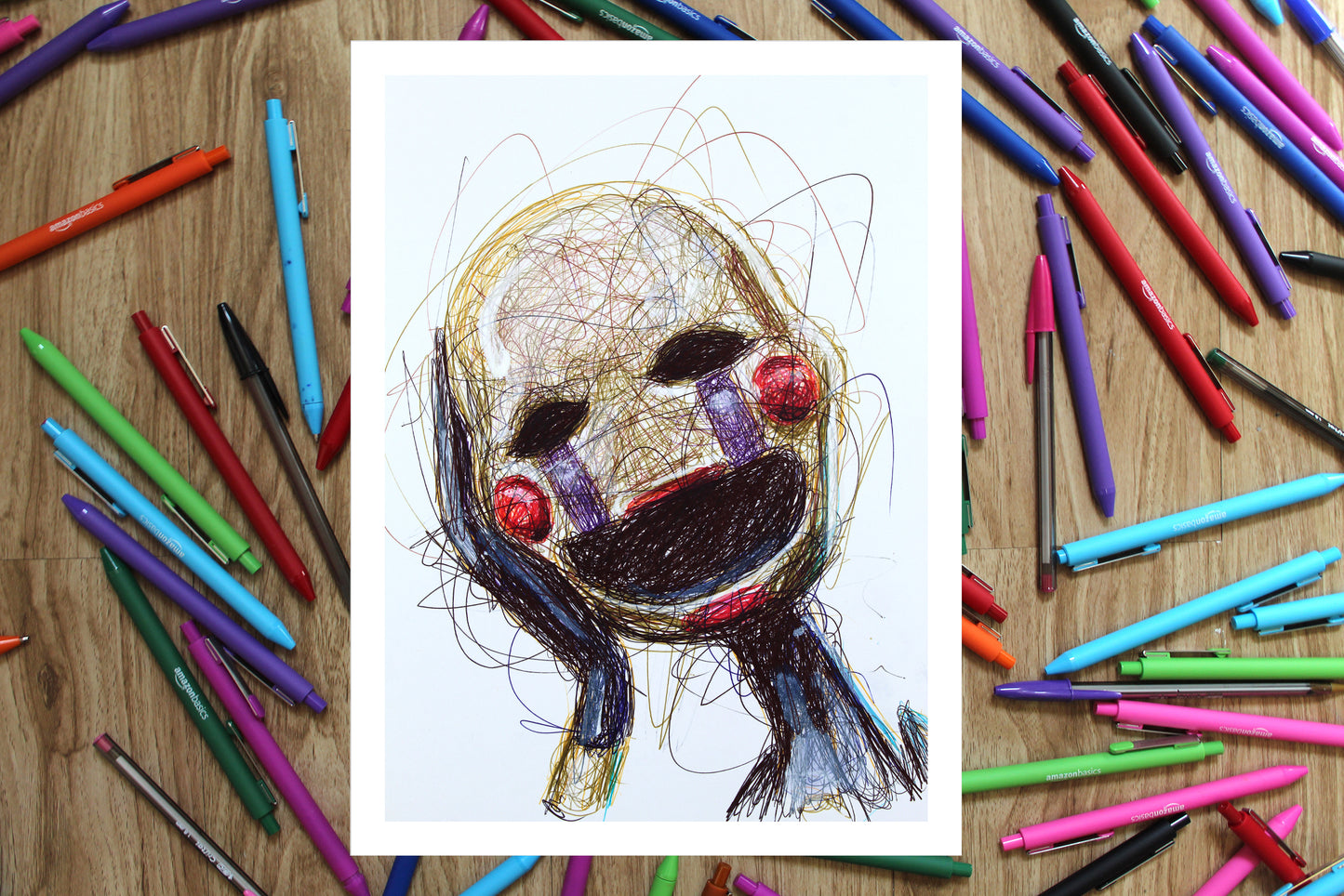 The Puppet Ballpoint Pen Art Print