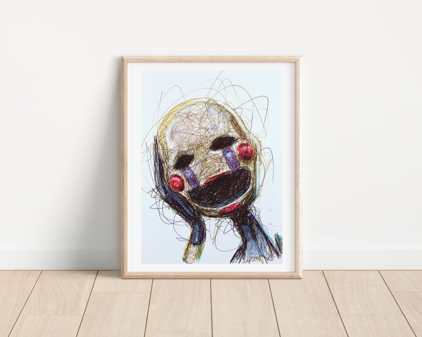 The Puppet Ballpoint Pen Art Print