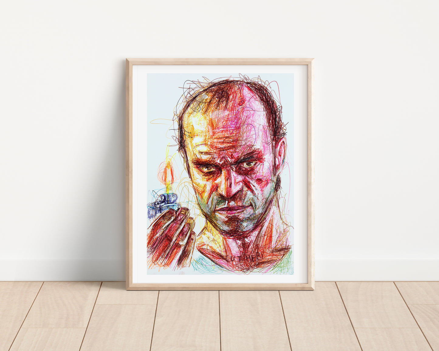 Trevor Ballpoint Pen Print
