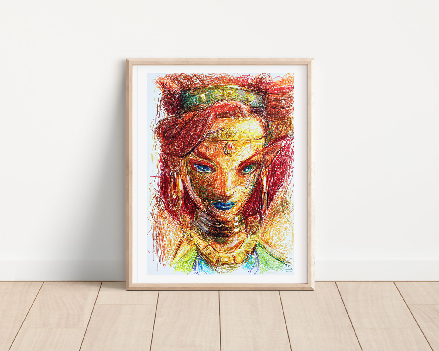 Urbosa Ballpoint Pen Print