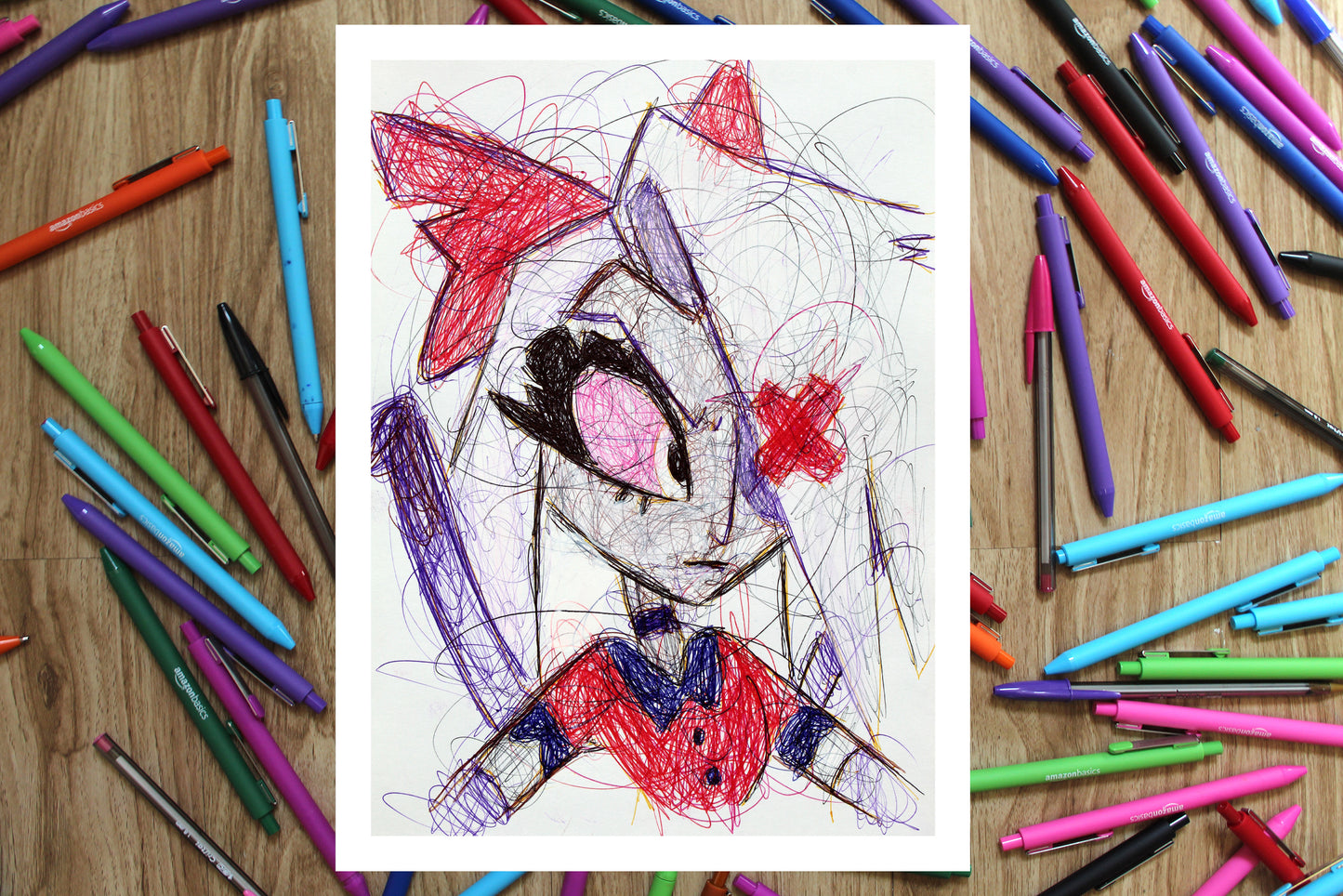 Vaggie Ballpoint Pen Print