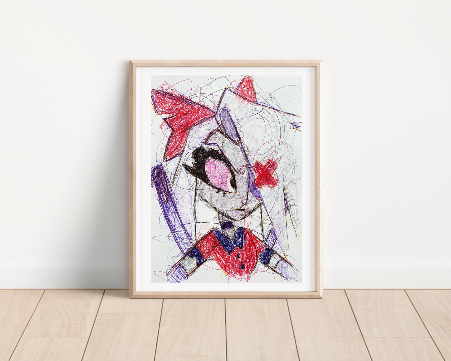 Vaggie Ballpoint Pen Print